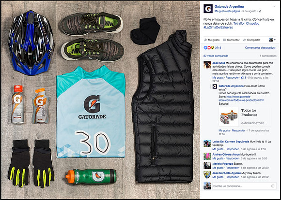 Posteo Gatorade 2