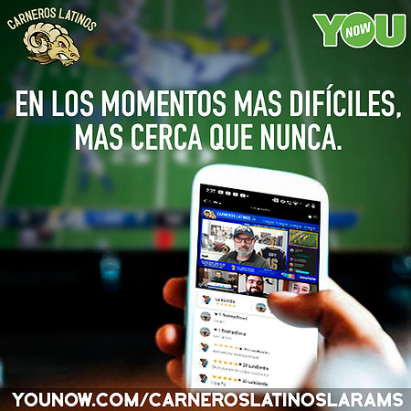 Younow celu en manoYO IG